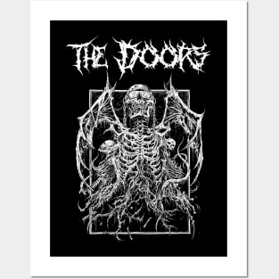 The doors Black metal Posters and Art